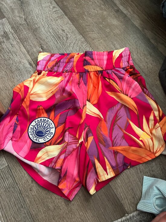 FARM Rio Pants - NWT! FARM Rio x Adidas Pacer Shorts size XS